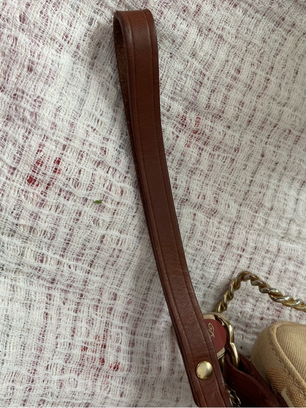 Dooney & Bourke EUC signature Flap Wristlet - Picture 4 of 12